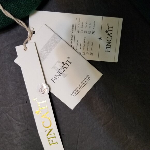 FINCATI Sweater Dress Size M Cashmere Wool NWT - Picture 8 of 8